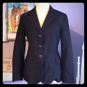Ladies black English show jacket Great Condition